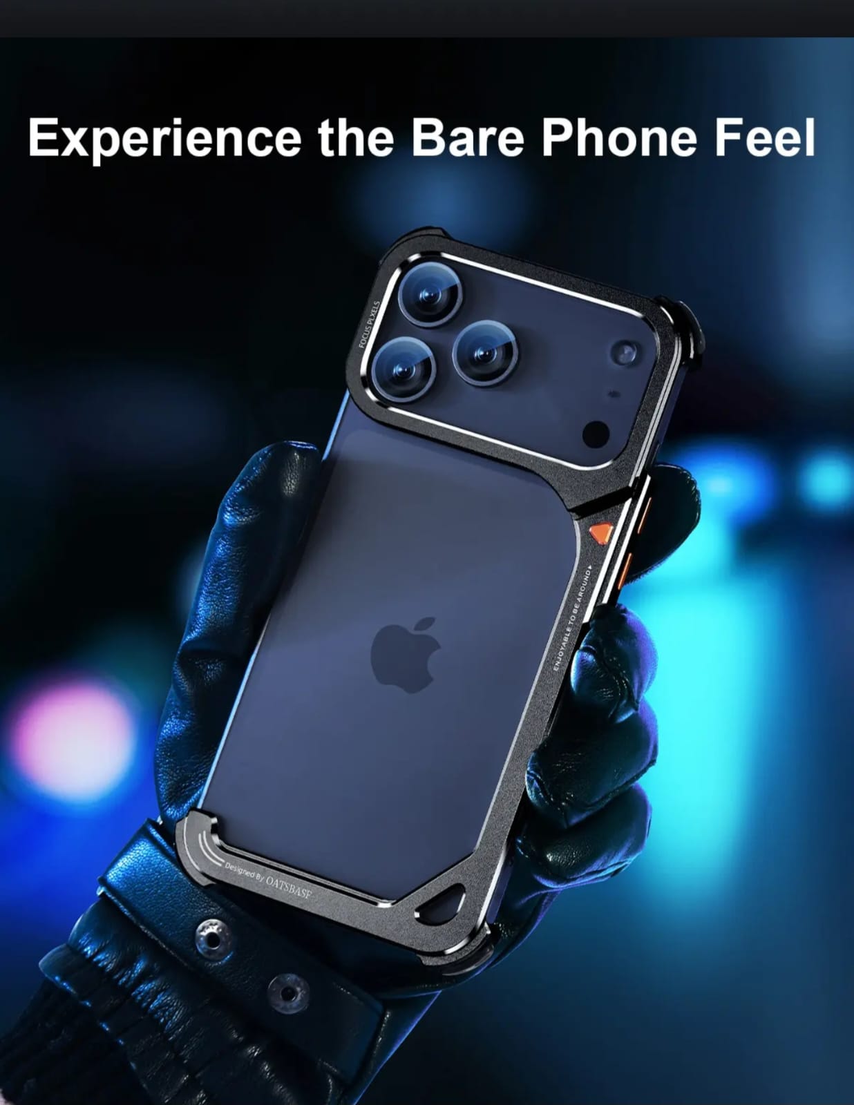 Metal Frameless Bumper iPhone17 Shield - Image 2