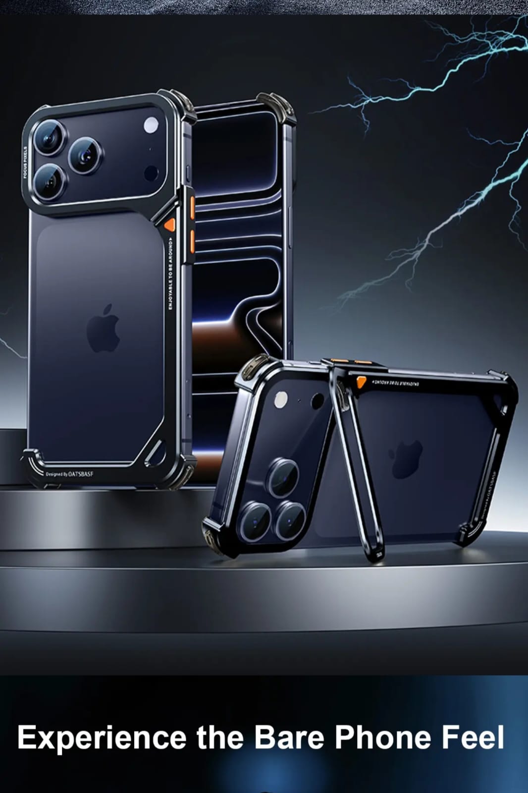 Metal Frameless Bumper iPhone17 Shield - Image 3